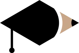 Klar gezeichnetes Profil eines braunen Hundes, der nach rechts bellt oder heult - freigestellt, transparenter Hintergrund.